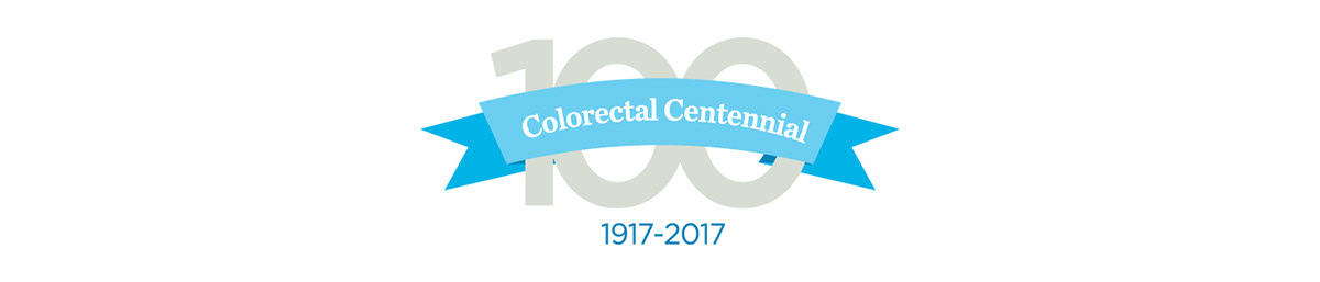 Colorectal Centennial 1917–2017 Logo