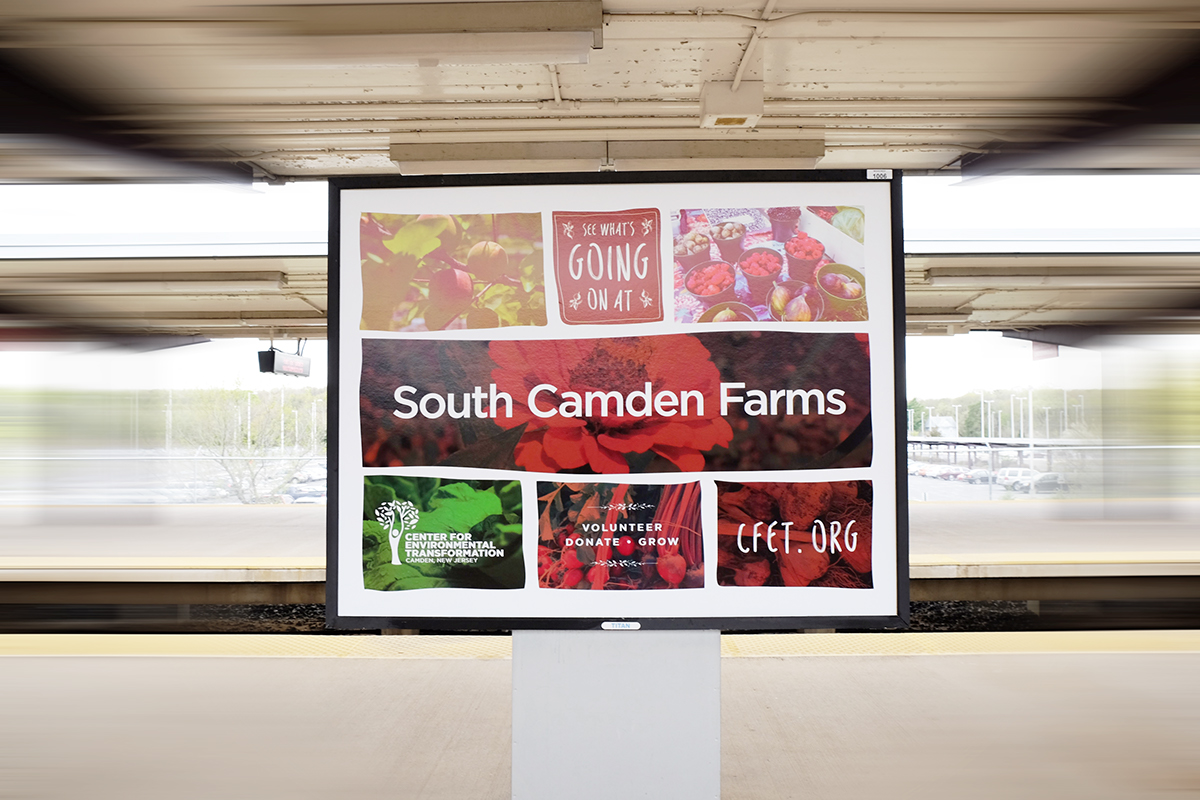 farms south camden hand drawn type composition color photo Nature Health Food  prosperity