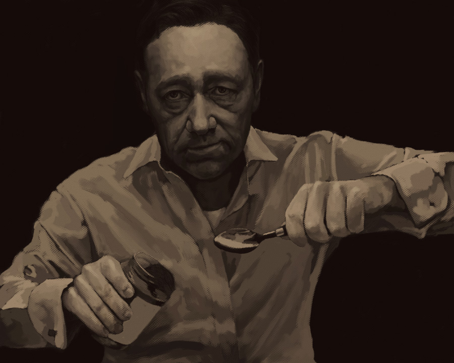 tv television Netflix Kevin Spacey Frank Underwood house of cards portrait