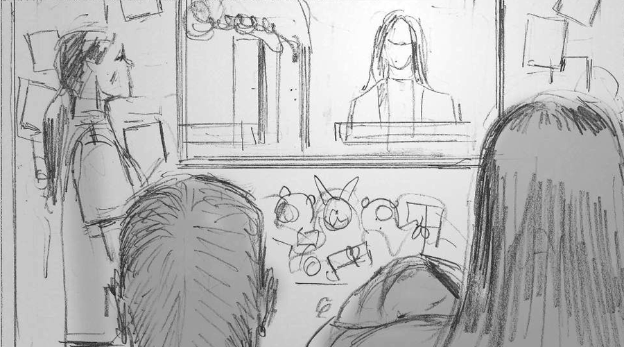 Storyboards feature movie