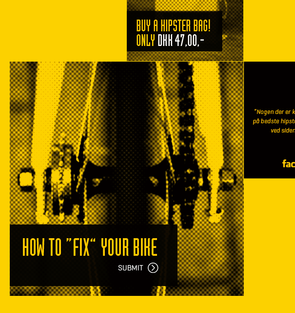 bikes  bicycle michael gad yellow black Retro vintage identity brand