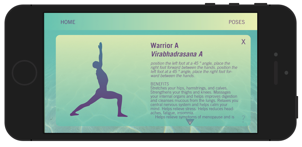 Yoga app design Logo Design athletics interface design interactive design