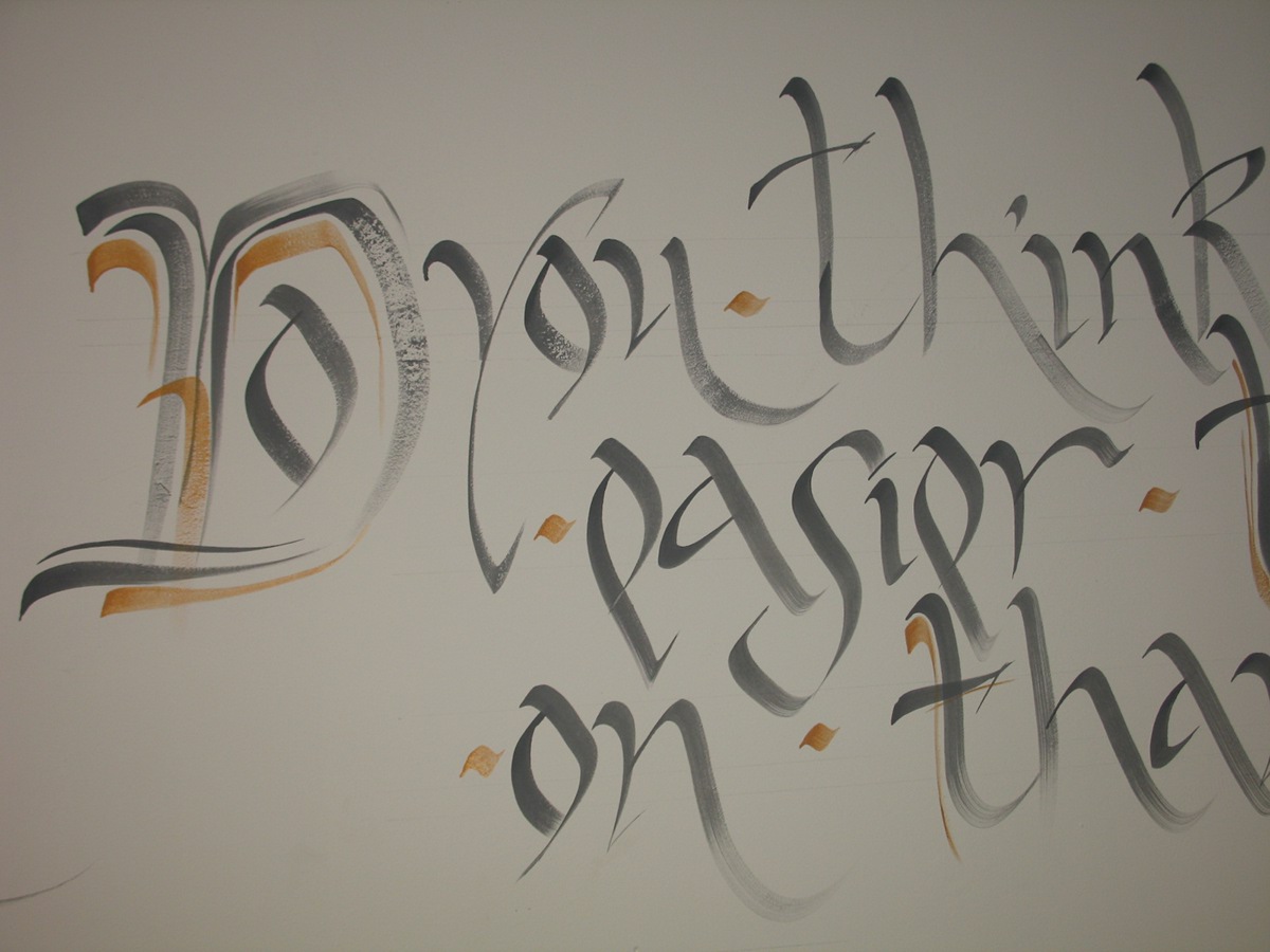 Shakespear calligraphy/\ Graffity