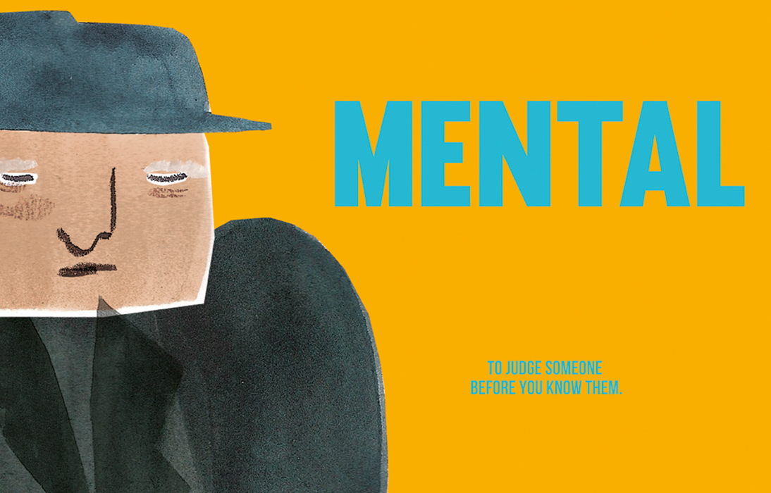 social stigma poster print design mentalhealth