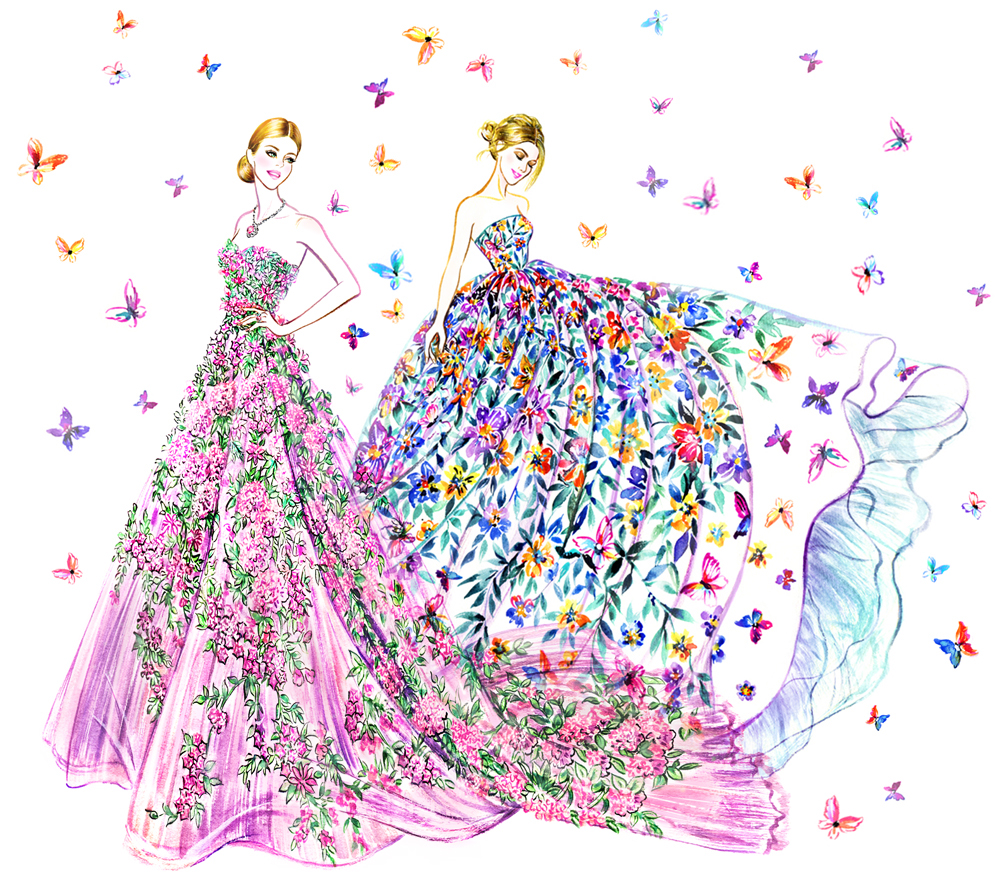 Cannes red carpet glamour fashionillustration Style best looks