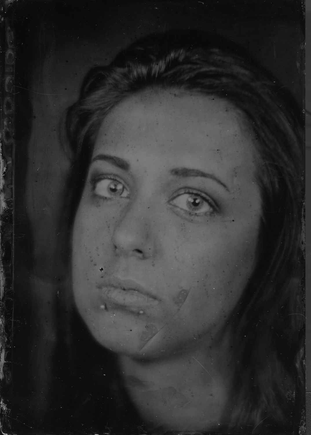 wet plate collodion tintype 5x7 large format