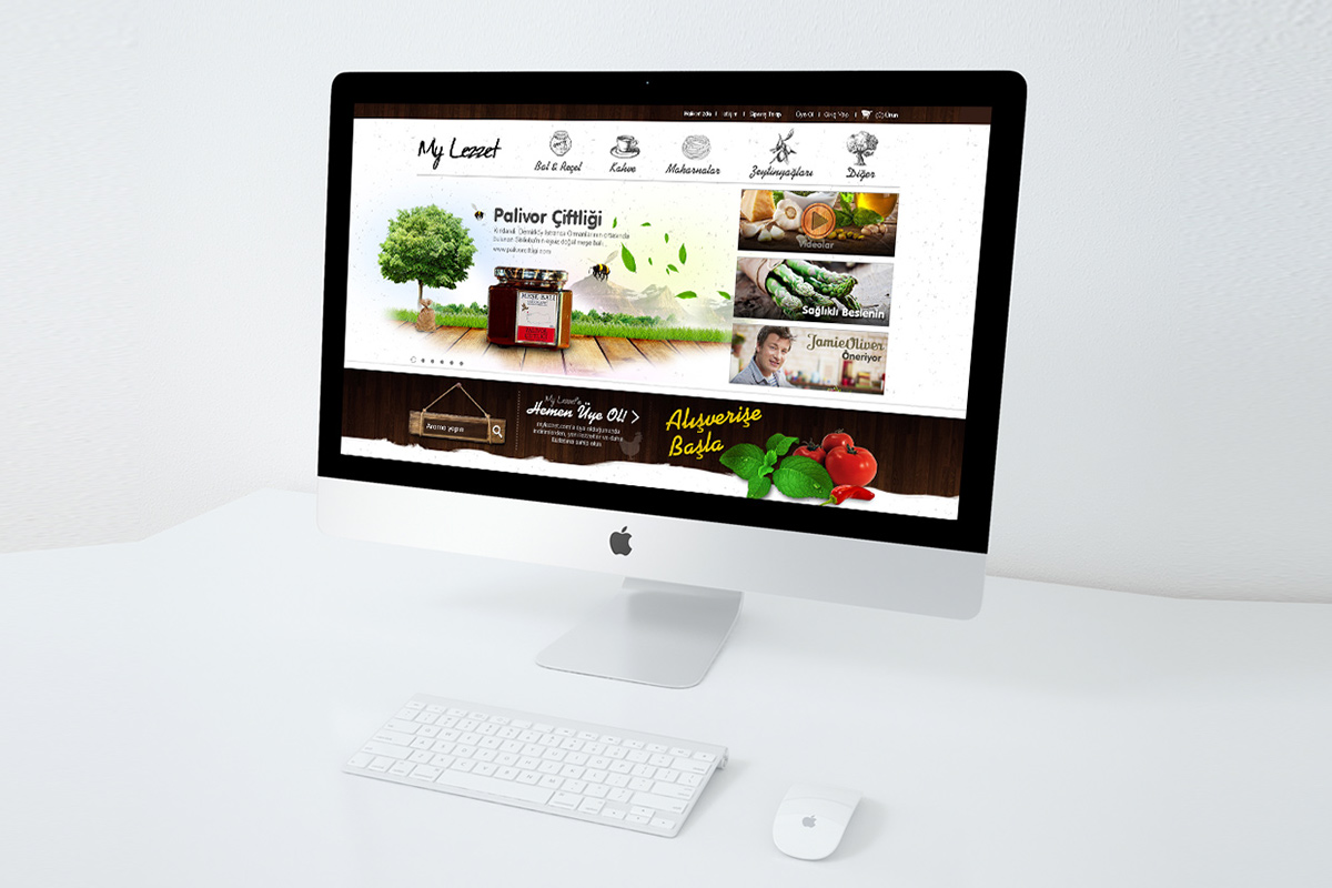 Web design art site graphic Food  handmade web-design Web-site