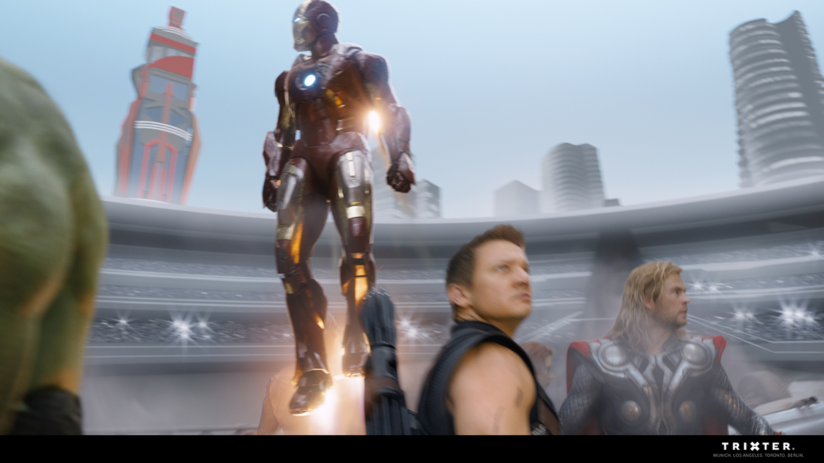 Avengers Pro7 commercial Arena iron man Hulk captain america