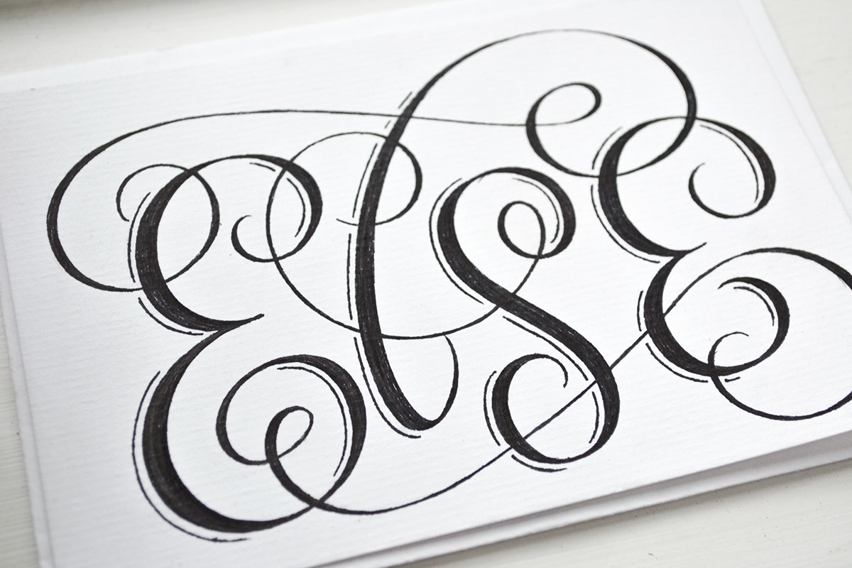 lettering handmade Illustrator ilena ilenacorke