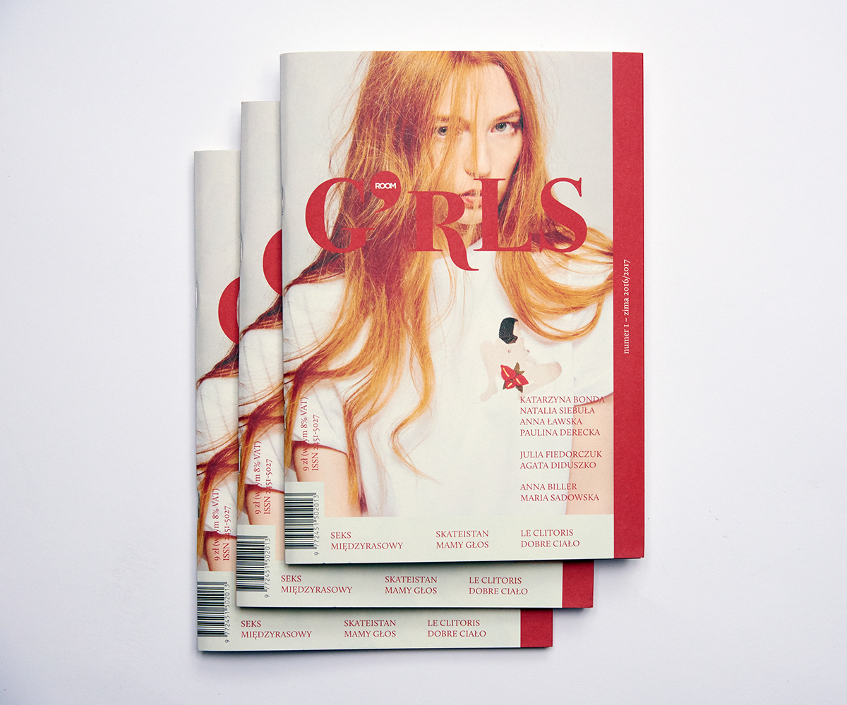 magazine cover layour print offset InDesign creative Zine  coverdesign gosiastolinska