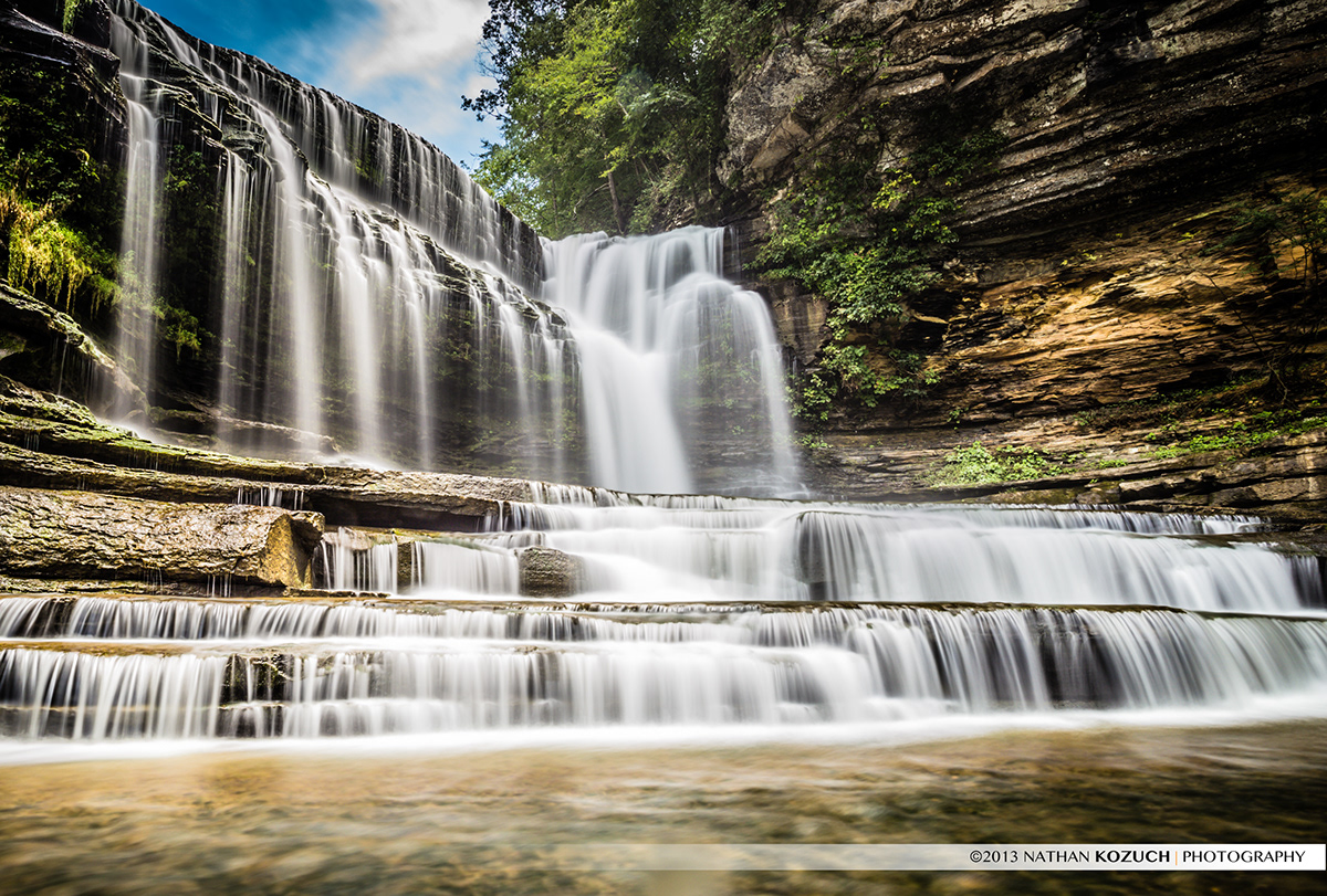 Waterfalls Tennessee outdoors Landscape Nature Canon Canon6D