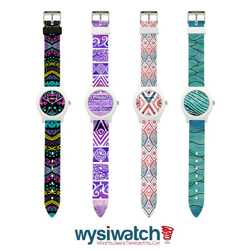 watch Watches apparel Clothing accessories tribal Ethnic Patter Design surface pattern design rad cool pretty Beautiful watch design