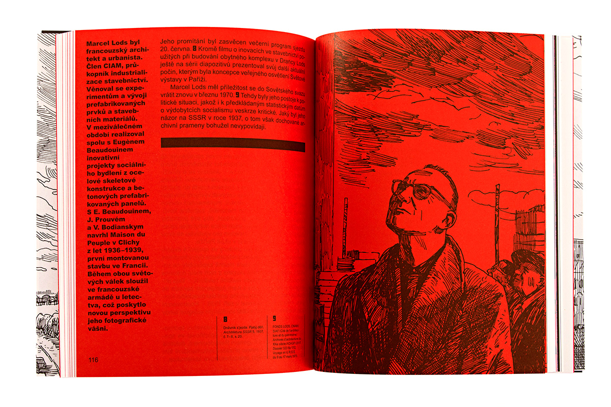 Moscow book studio najbrt kahánek design prague red arial typography   ales najbrt