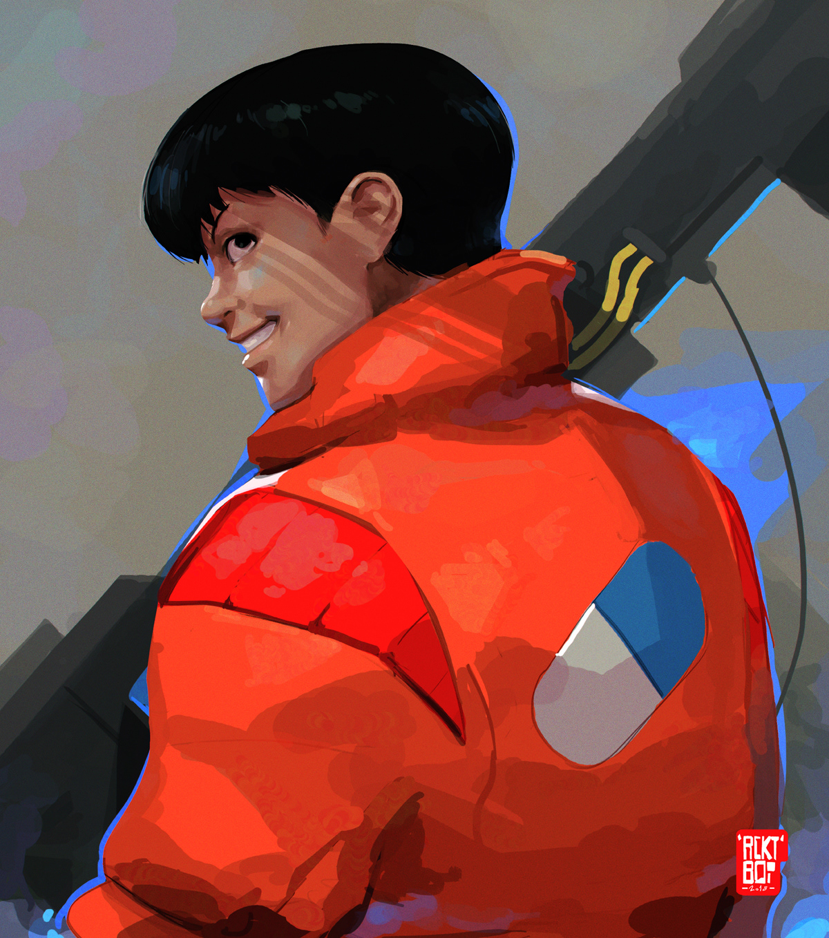 Constantly watch the film and find new inspiration. #akira30 #akira #kaneda...