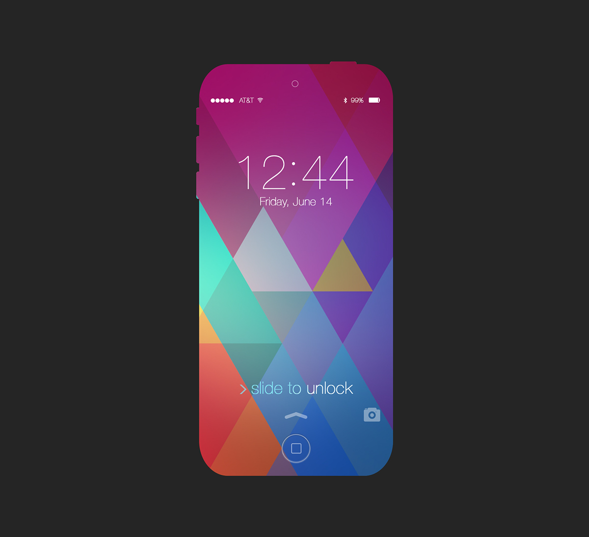 iphone 5 iphone 5c iphone 5s iphone 5x iOS 7 concept art bendable screen minimal design new iphone galaxy mountains pattern nebula wallpaper UI