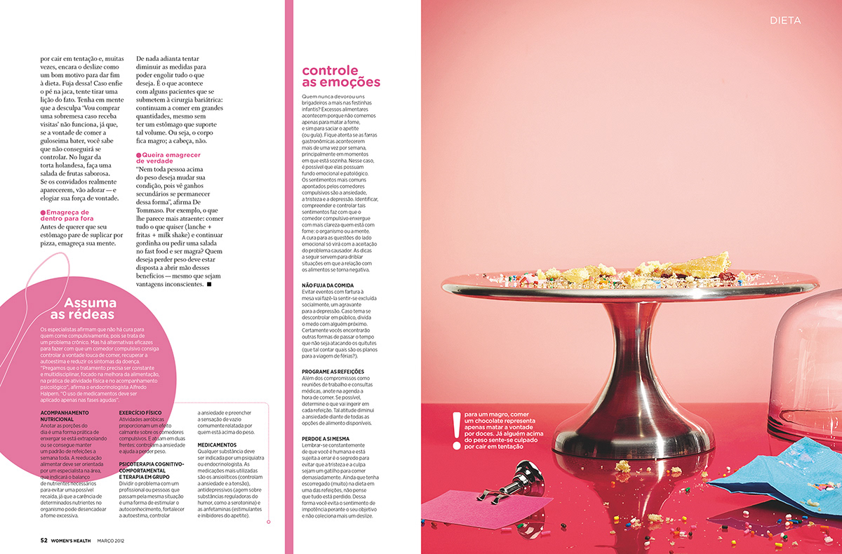 concept conceptual nutrition Health women magazine design editorial