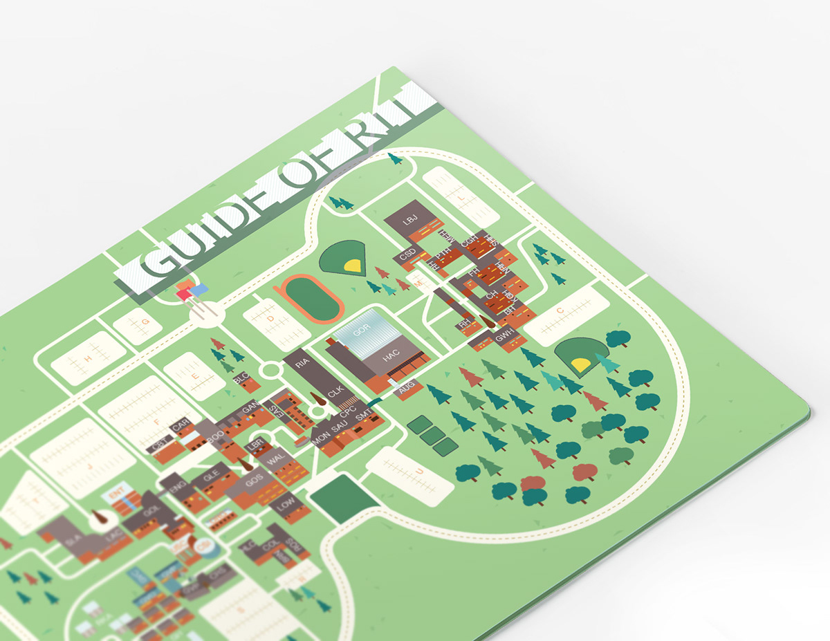 Guide campus rit map