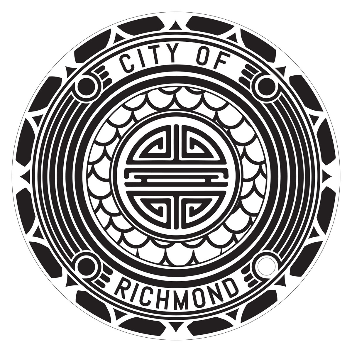 Richmond manhole cover