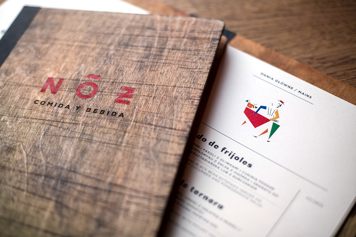 Adobe Portfolio restauracja nazwa restauracji projekt dla restauracji logo restauracji logo menu papier Etykieta  projekt menu fajnechlopaki