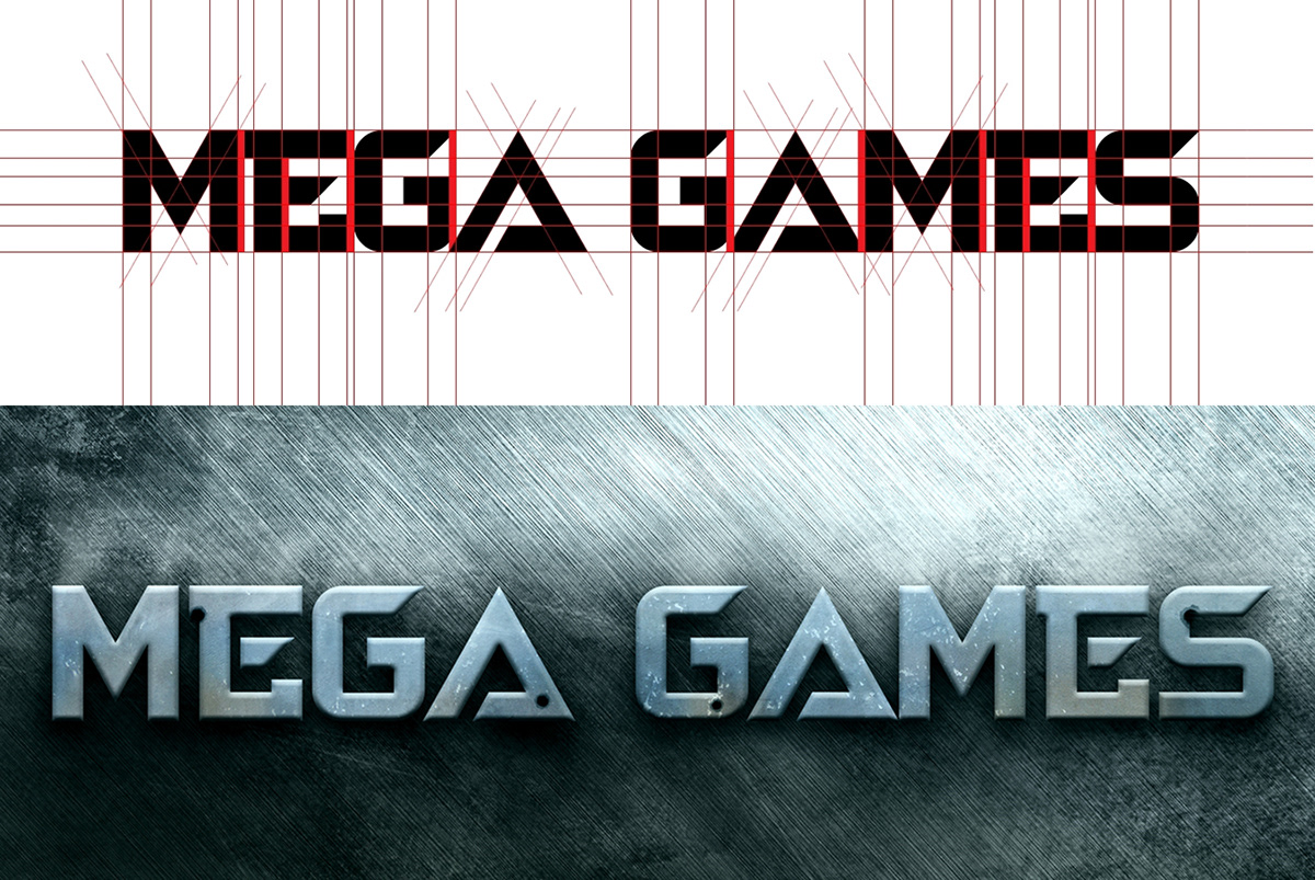 Mega Games on Behance