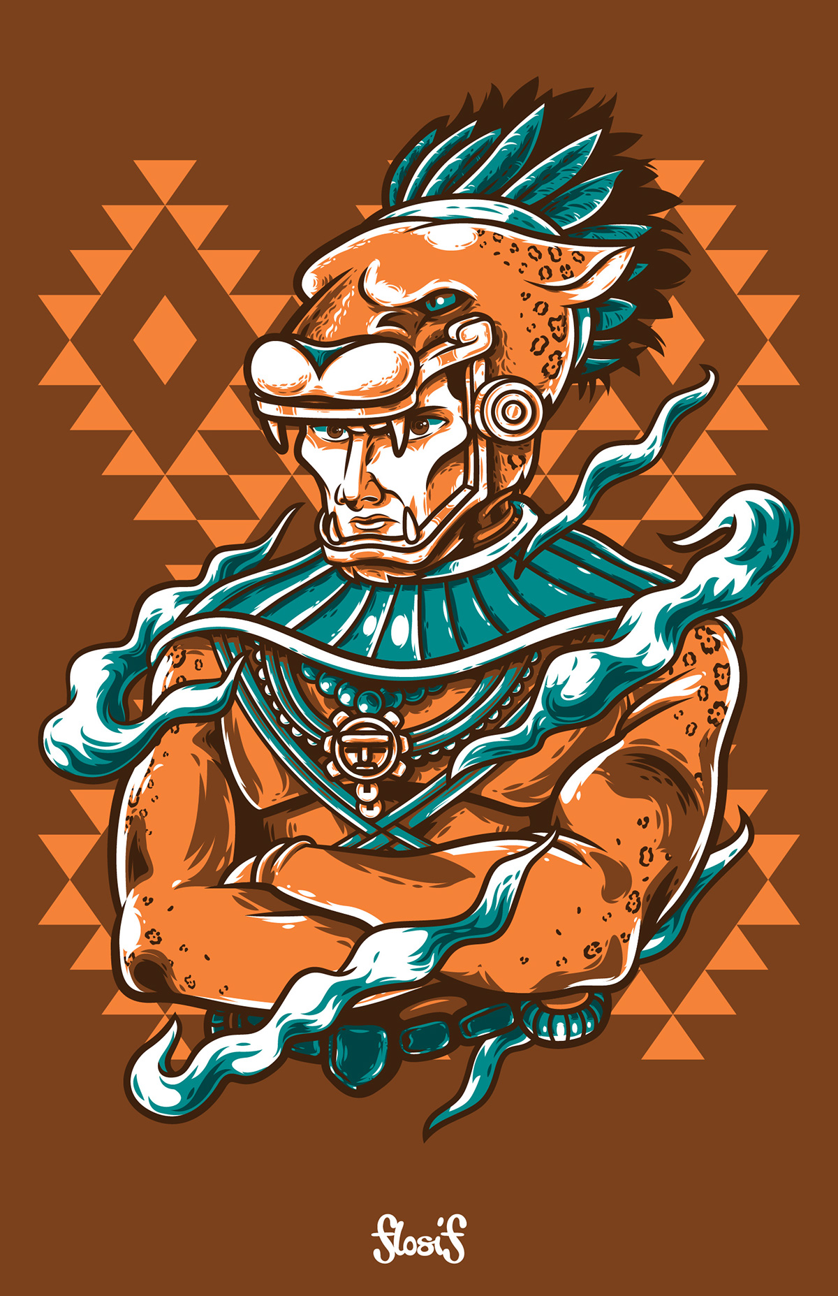 jaguar warrior aztec mexico Guerrero Azteca