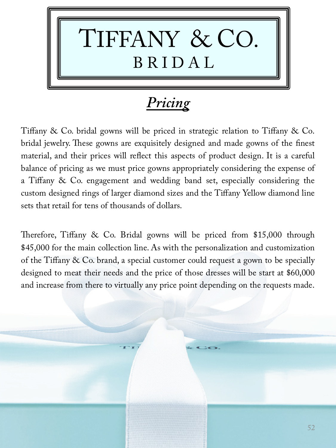 danamarieburmeister SCAD studentwork Tiffany&Co bridal luxury