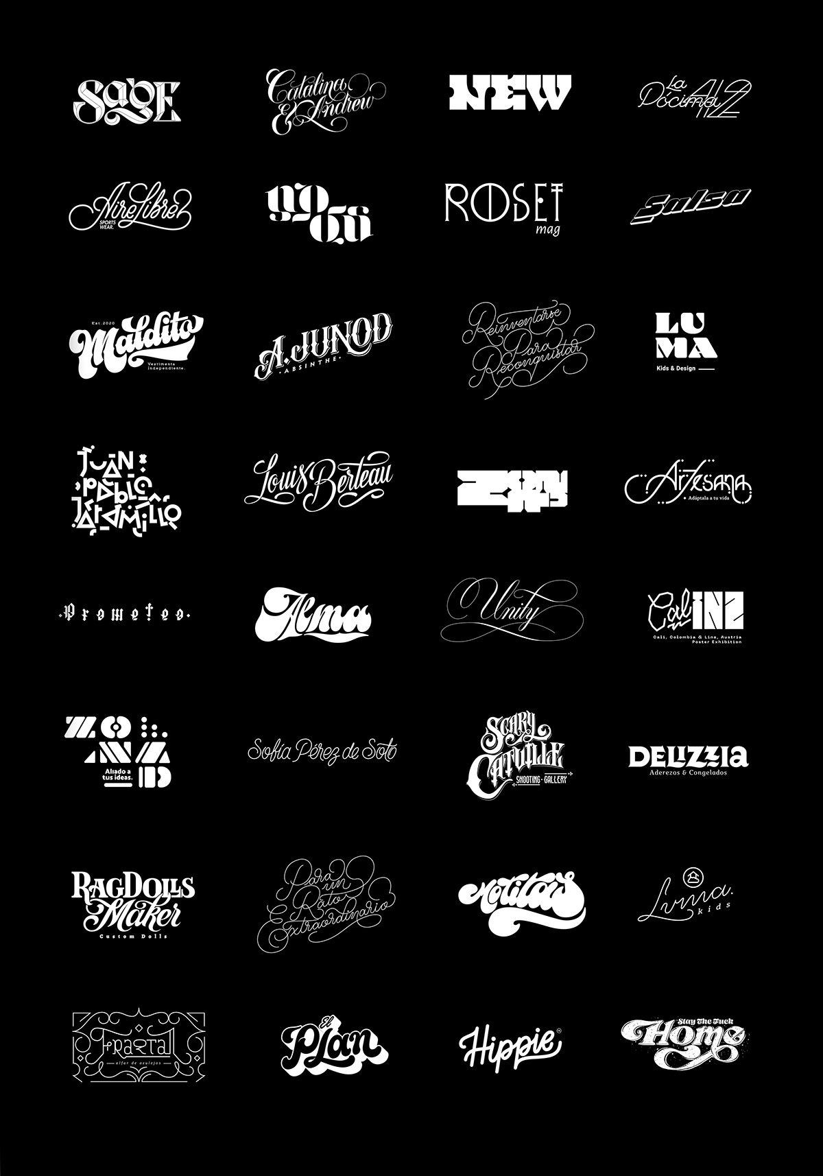 Hand Lettering on Behance  Lettering, Hand lettering, Typographic poster
