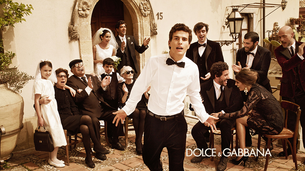 Dolce & Gabbana D&G menswear fashion italia