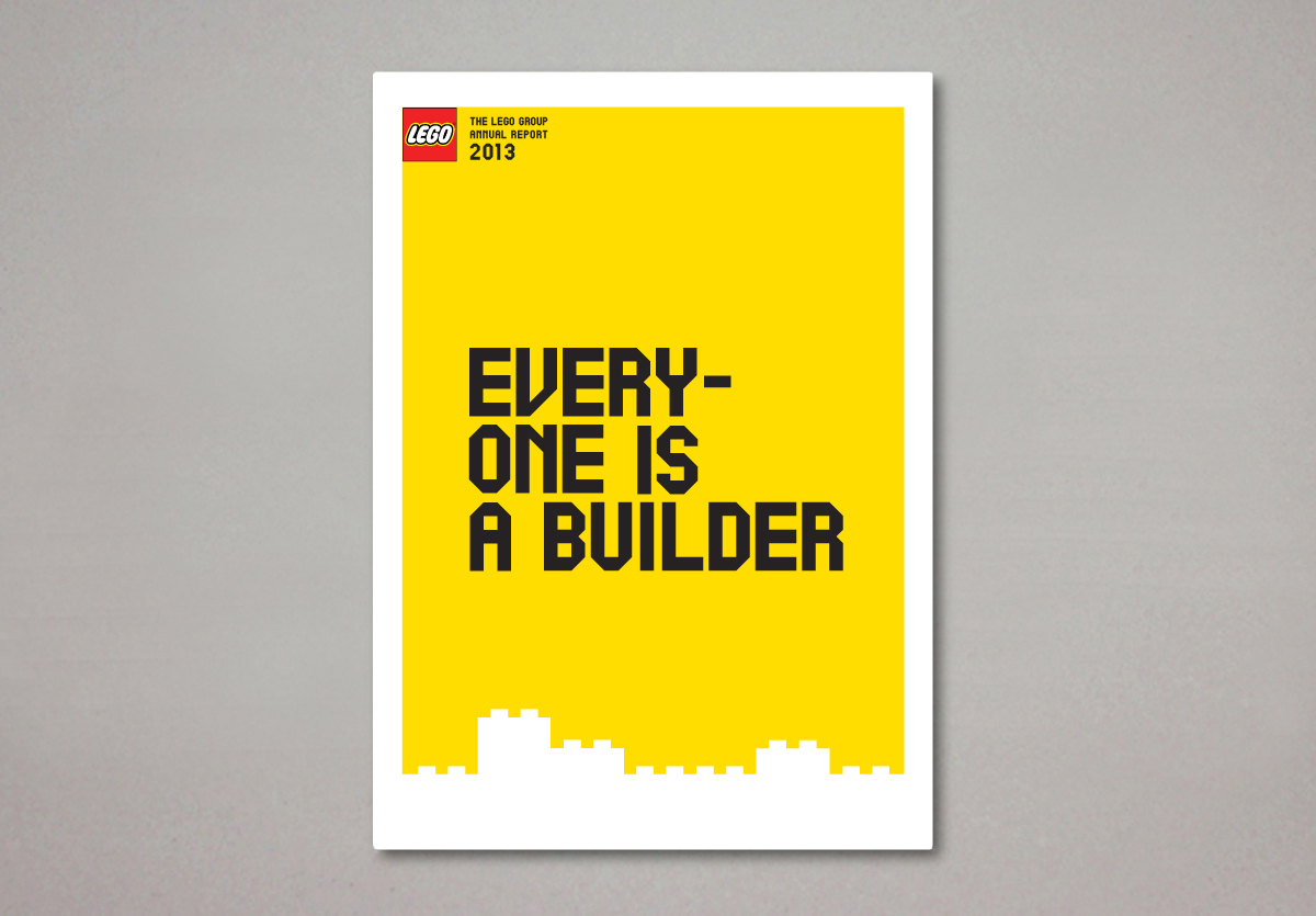 annual report LEGO builder