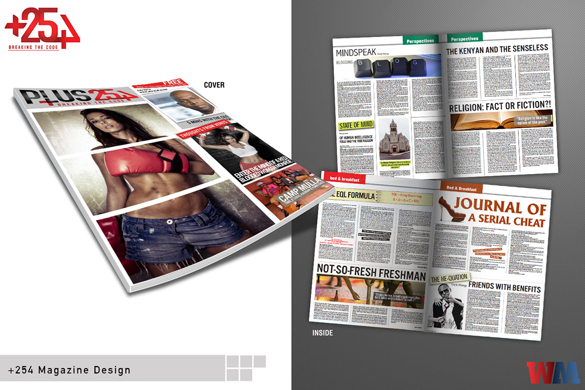 magazine graphic design