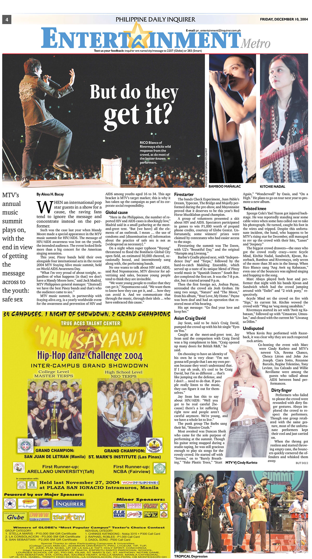 newspaper article pdi Entertainment Business Features
