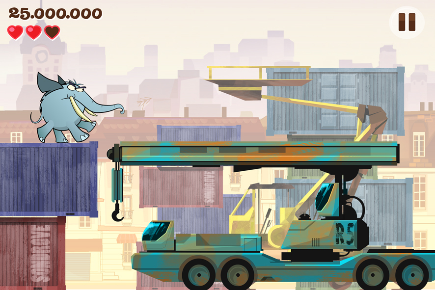 screenshot games concepts character desing animations batman machines butterflies animals Surfers monkeys orangutans Gorillas elephants