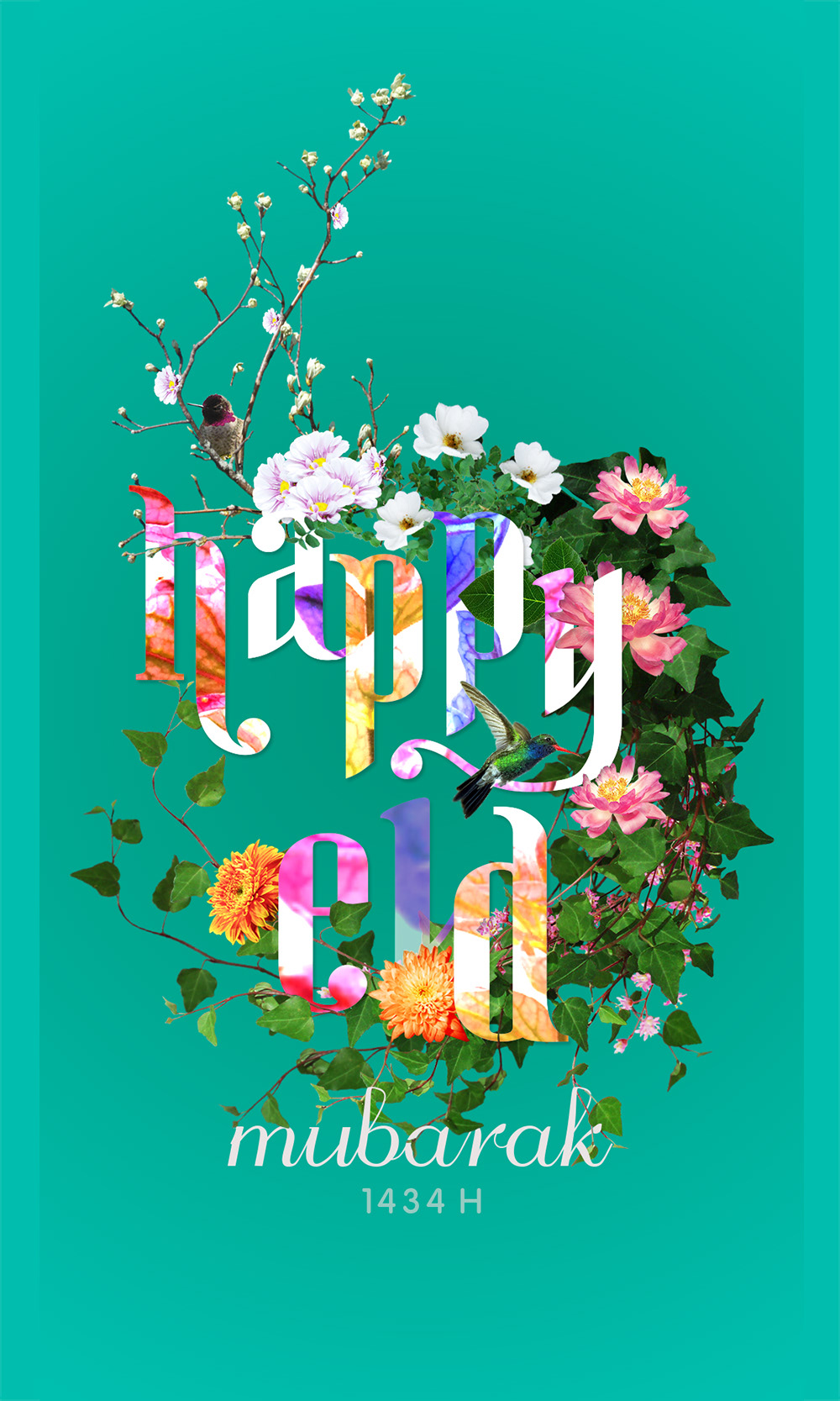 collage Digital Collage greeting card Eid