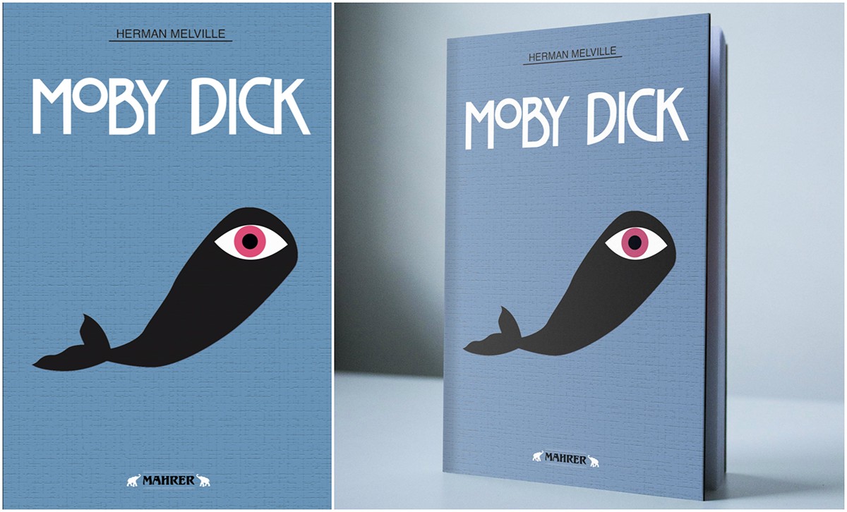 whales Moby Dick herman melville book cover books cover