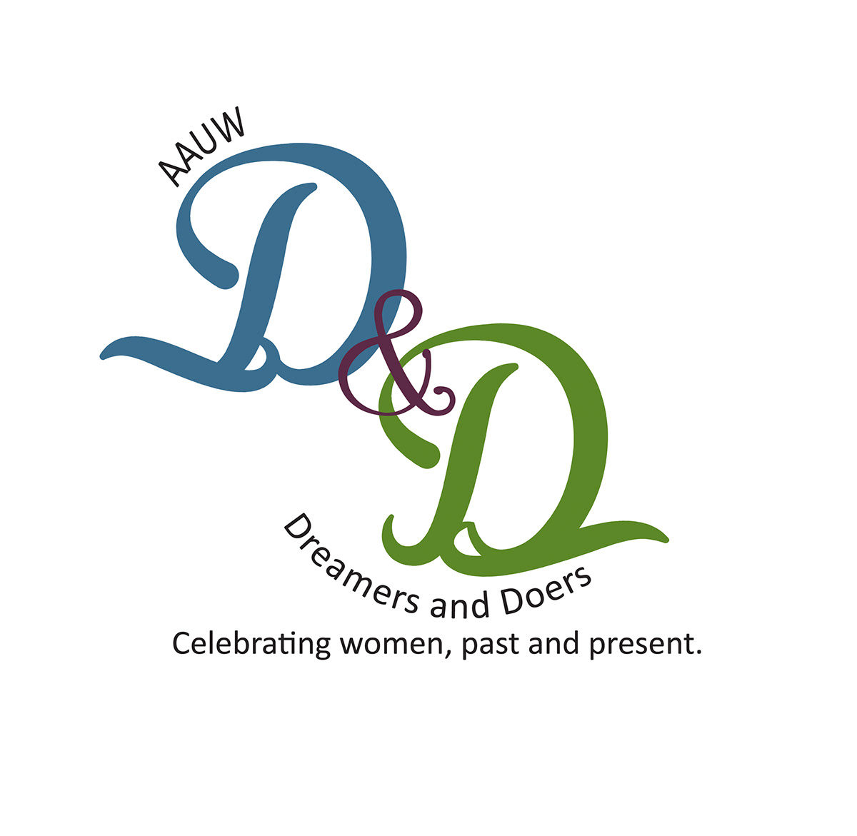 logo font green blue Freelance women history
