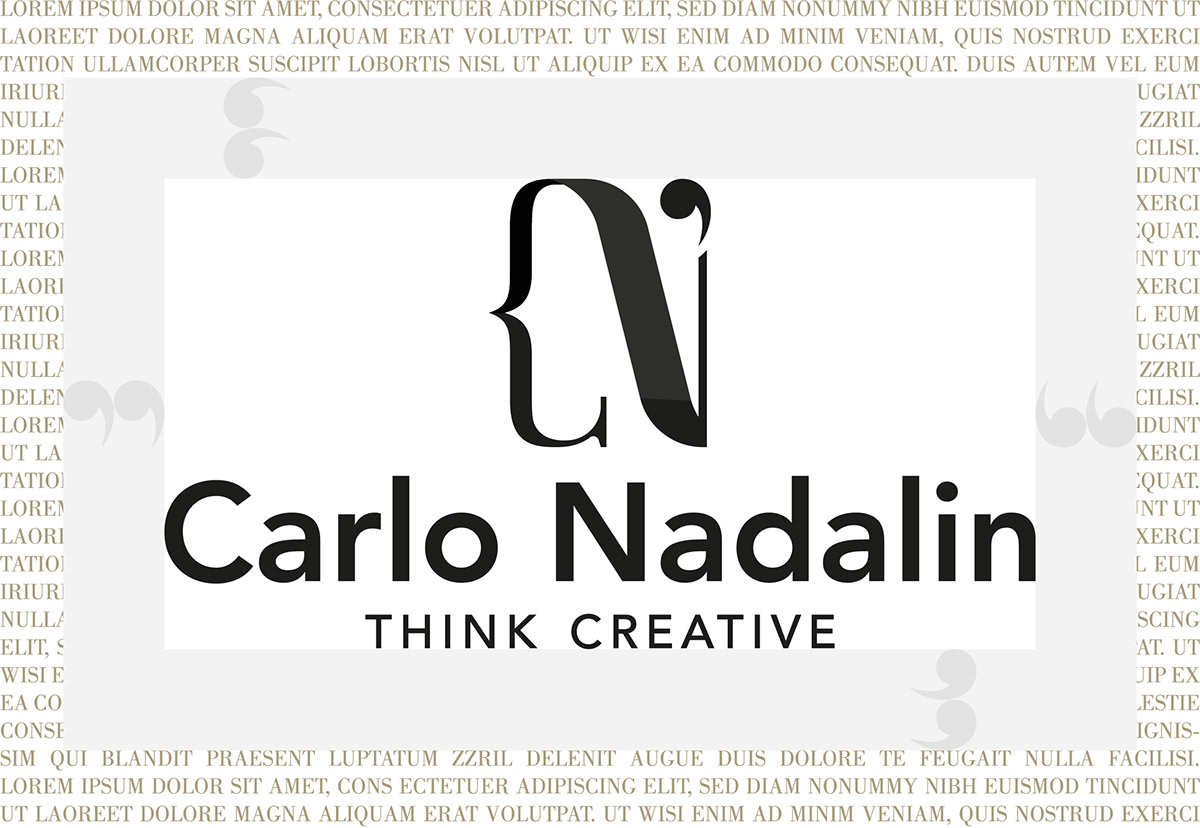 personal branding logo brand Logotype branding  Corporate Identity visual identity portfolio creative inspire