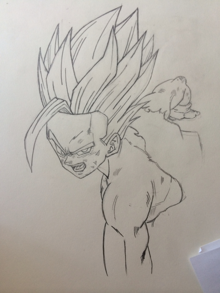 Kid Gohan Drawing and Colored | DragonBallZ Amino