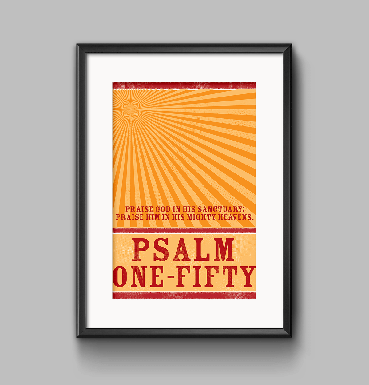 poster psalm hatch show print