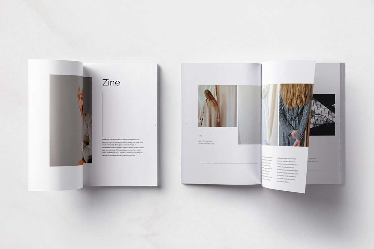 book branding  editorial InDesign journal Layout magazine Photography  portfolio print