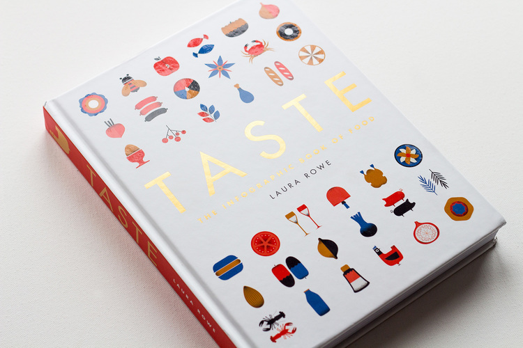 design publishing   book infographic Food  taste