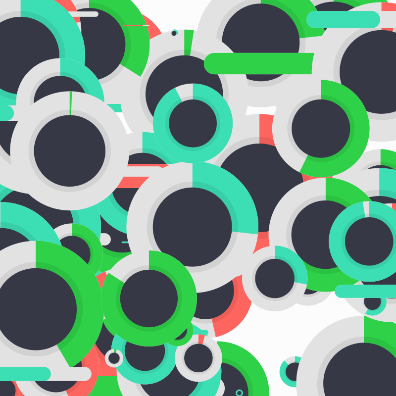 generative Loader UI processing code creative coder design circle bar red green ellipse