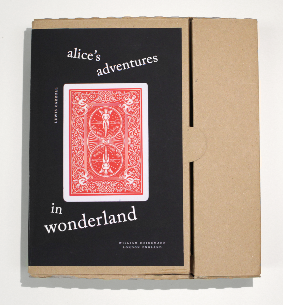 michael ee book design alice's adventures in wonderland