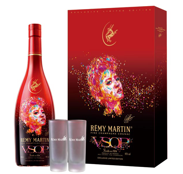 portrait remy martin jolin tsai bottle package inspire Singer Alessandro pautasso kaneda taiwan france Cognac Champagne product
