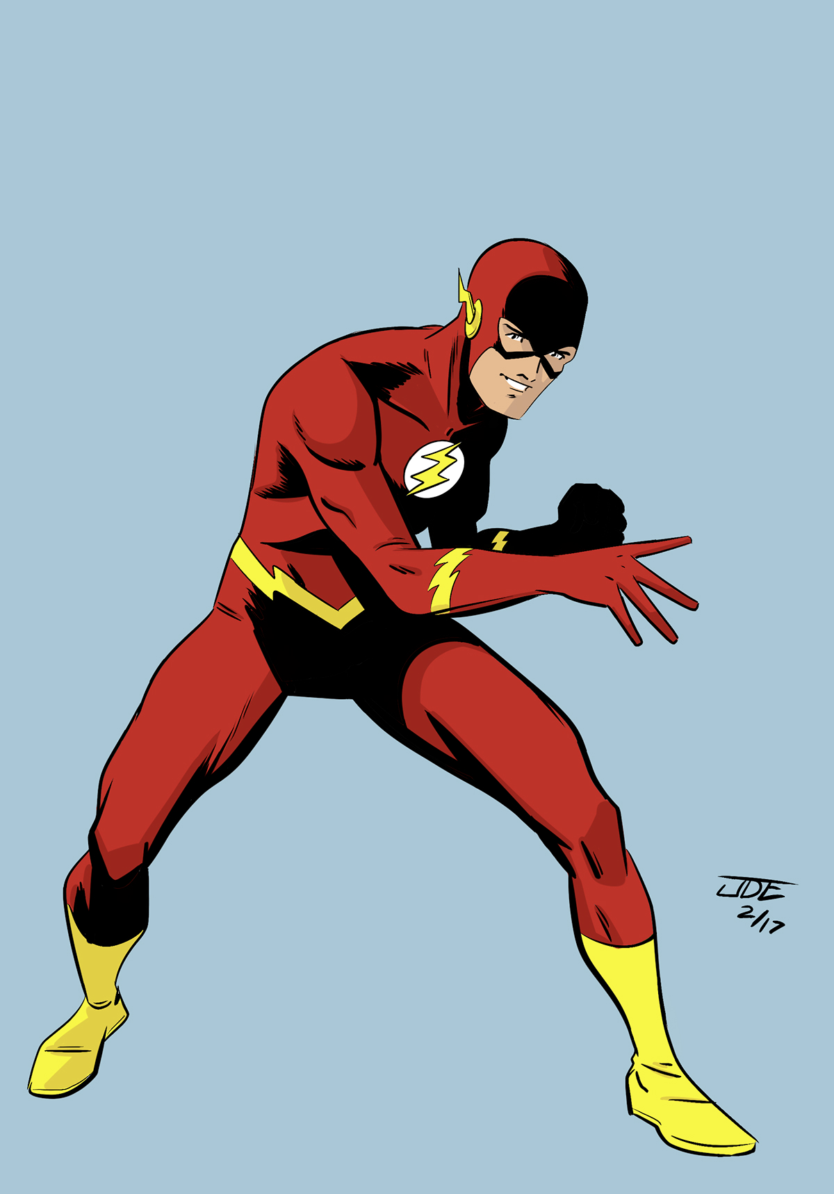 Flash Barry Allen SuperHero dccomics jacob edgar