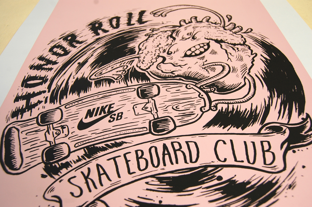 Nike skateboard honor roll school