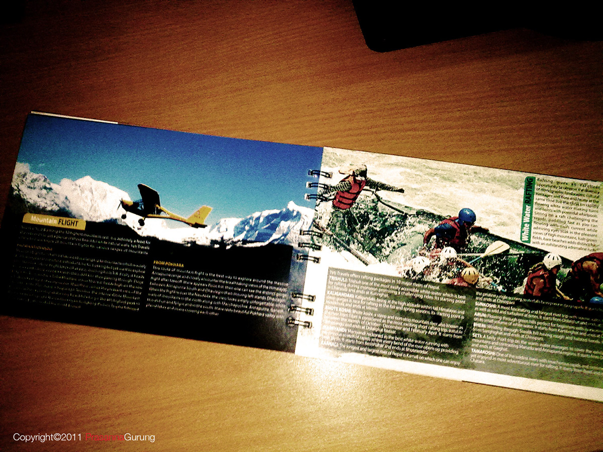 Yeti Travels Booklet binding adventure