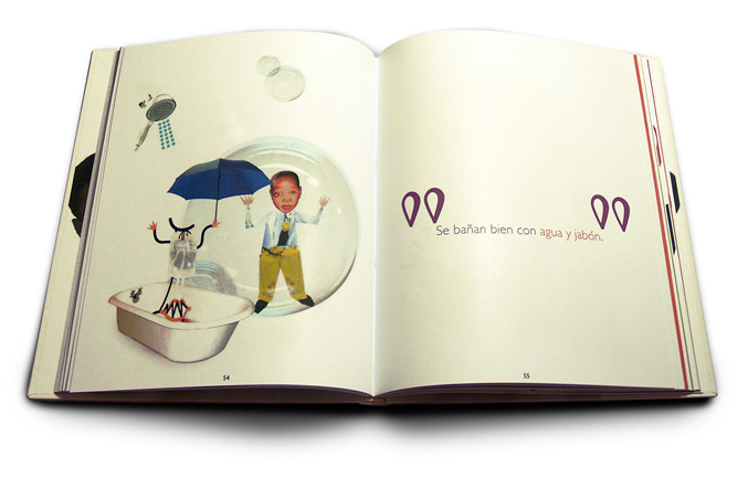 book libro  collage ilustracion hospital enfermedad dolencias PFC Proyecto final carrera