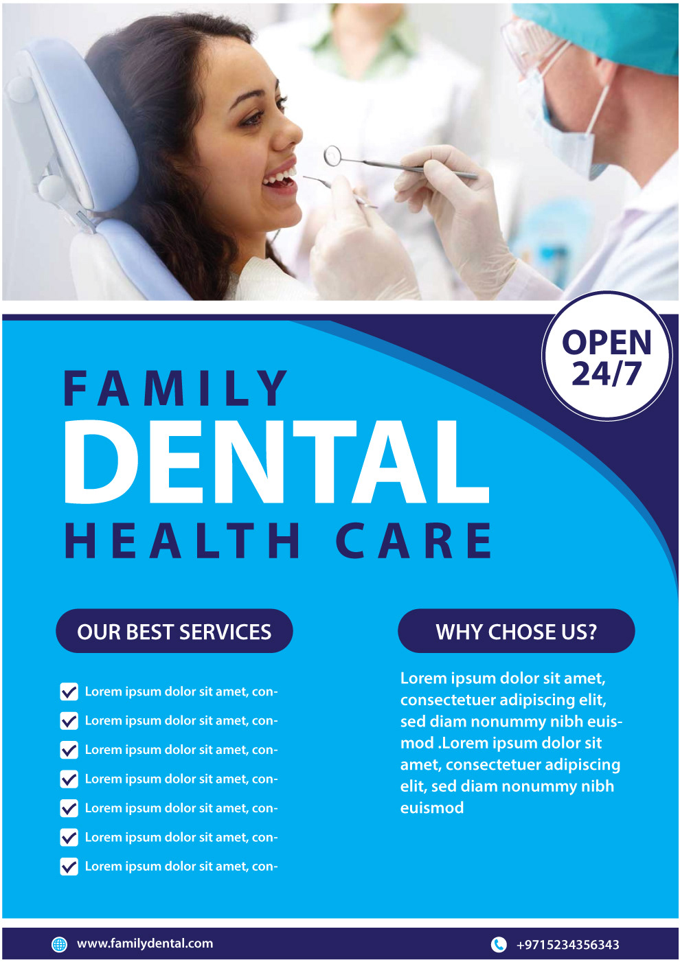Dental Flyer design flyer