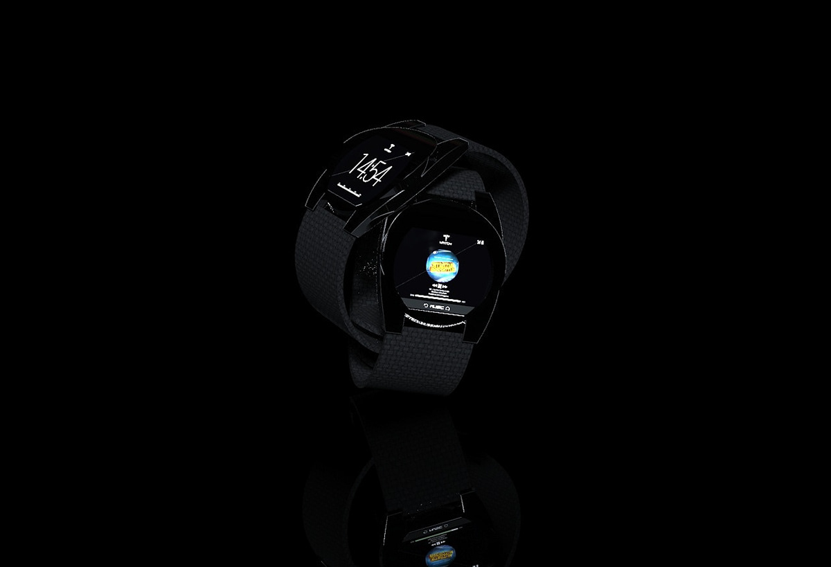 smartwatch concept design product tesla industrial design  product design 