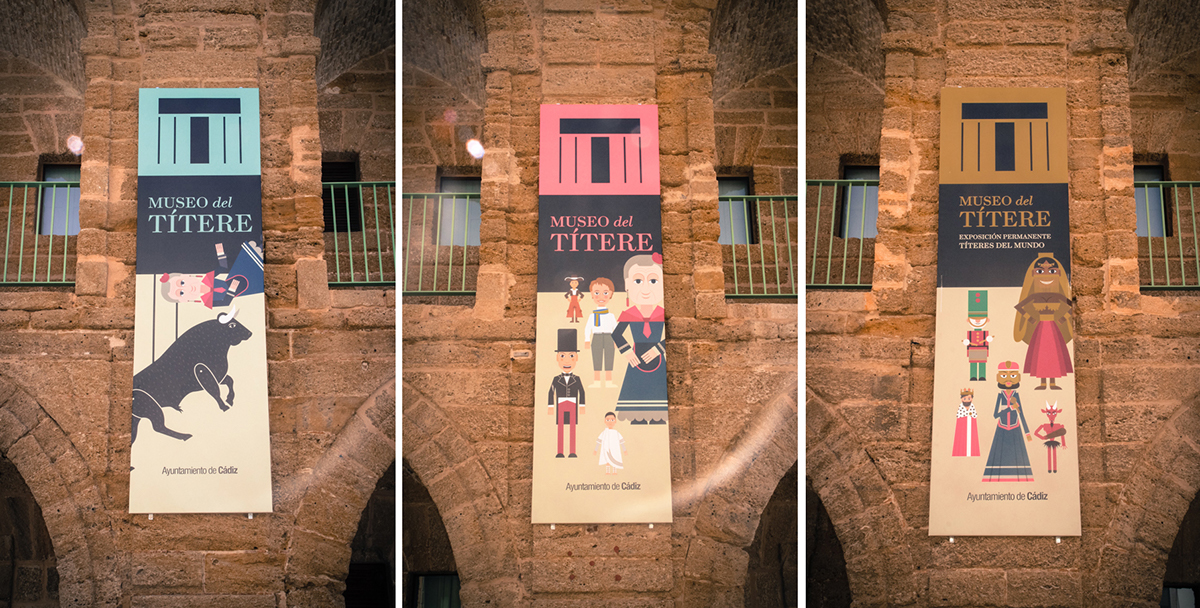 museum puppet titeres cádiz diseño señaletica Exposición